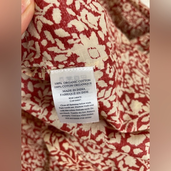 New with tags Faherty Carmel Organic Cotton Midi Dress - Picture 8 of 12